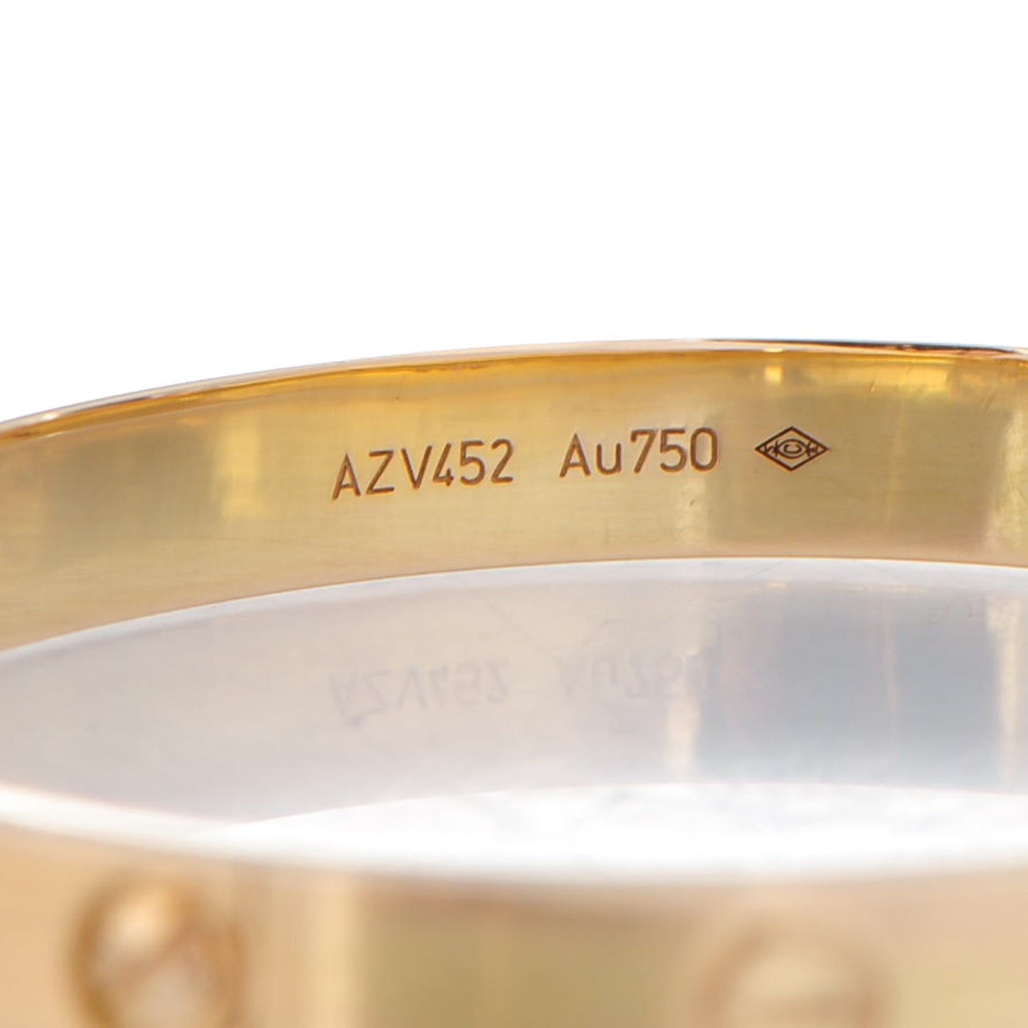 18K Yellow Gold LOVE Bracelet 17