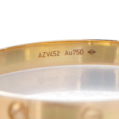 Cartier 18K Yellow Gold LOVE Bracelet 17 5 of 6