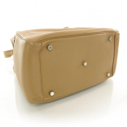Hermes Taurillon Clemence Lindy 34 Biscuit 4 of 8