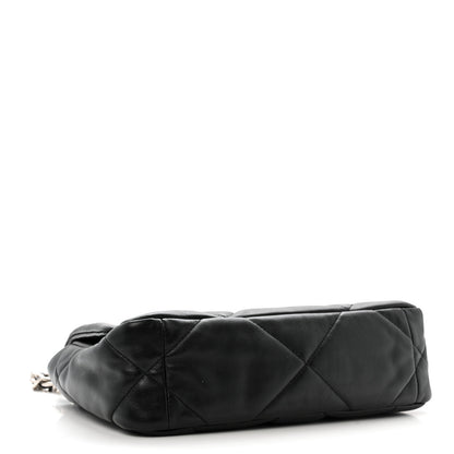 Chanel Lambskin Quilted Medium Chanel 19 Flap Black 4 of 10