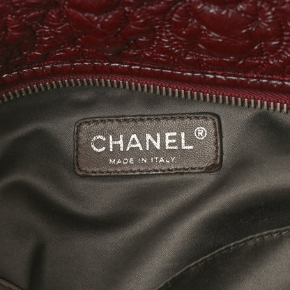 Chanel Vinyl Rock in Moscow Tote Bordeaux 6 of 11
