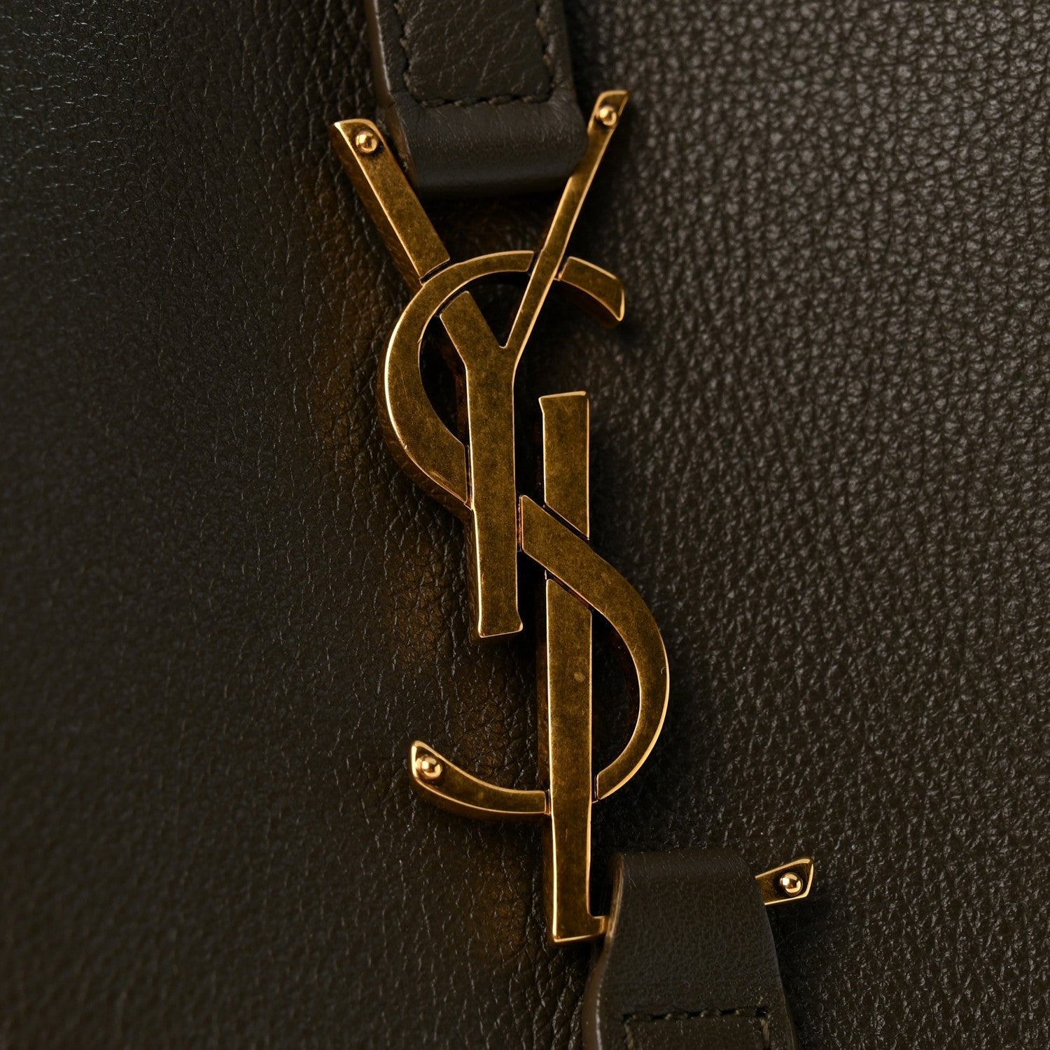 Saint Laurent Smooth Calfskin Small Le 5 A 7 Soft Hobo Light Musk 11 of 12