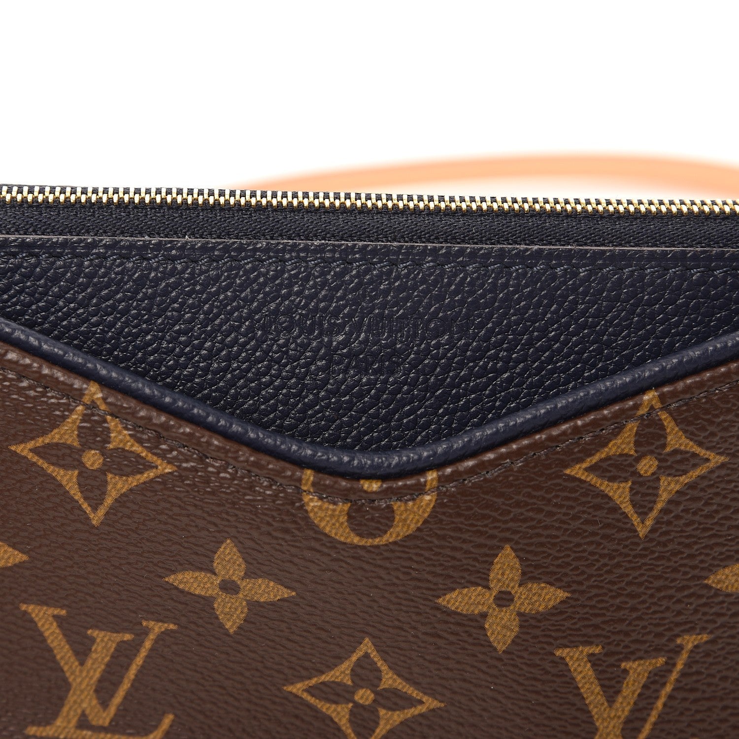 Louis Vuitton Monogram Pallas Clutch Blue Marine 8 of 8
