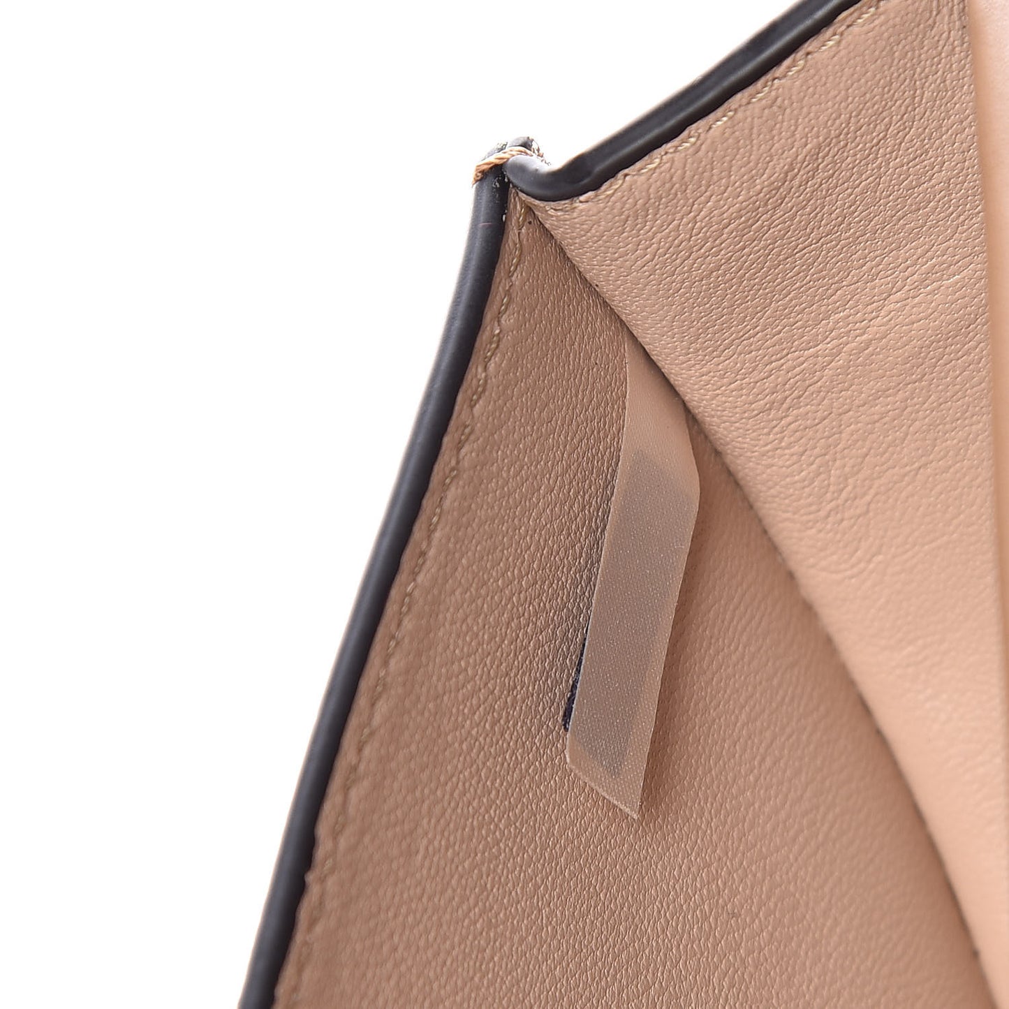 Metallic Calfskin Small Nile Bracelet Minaudiere Bag Gold