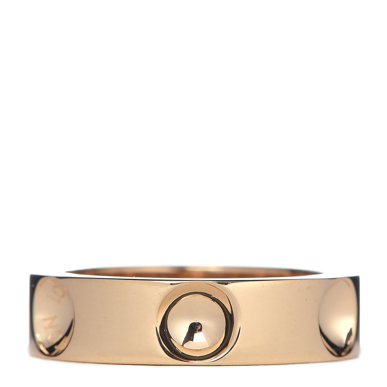 Louis Vuitton 18K Yellow Gold Empreinte Ring 47 4 3 of 5