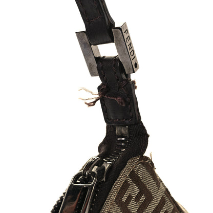 Fendi Zucchino Pochette Dark Brown 10 of 15