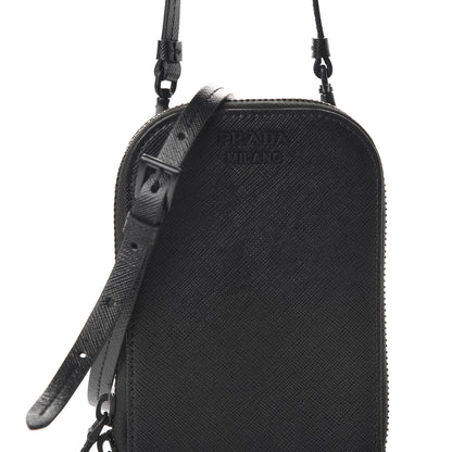 Prada Saffiano Mini Bag Black 9 of 9