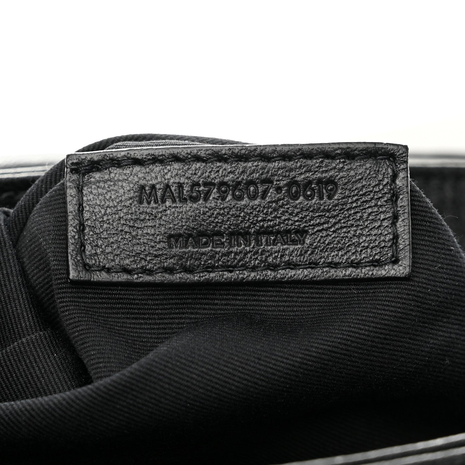 Saint Laurent Lambskin Quilted Small Becky Chain Bag Black 7 of 11