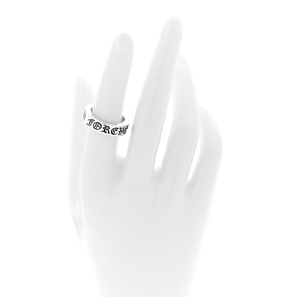 Chrome Hearts Sterling Silver Cross CH Forever Spacer Ring 52 6 2 of 4