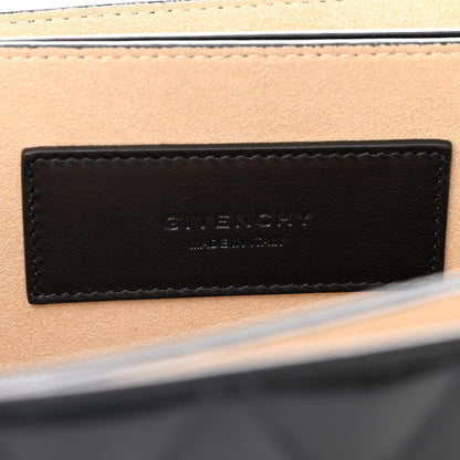 Givenchy Goatskin Quilted Medium GV3 Shoulder Bag Black 6 of 10