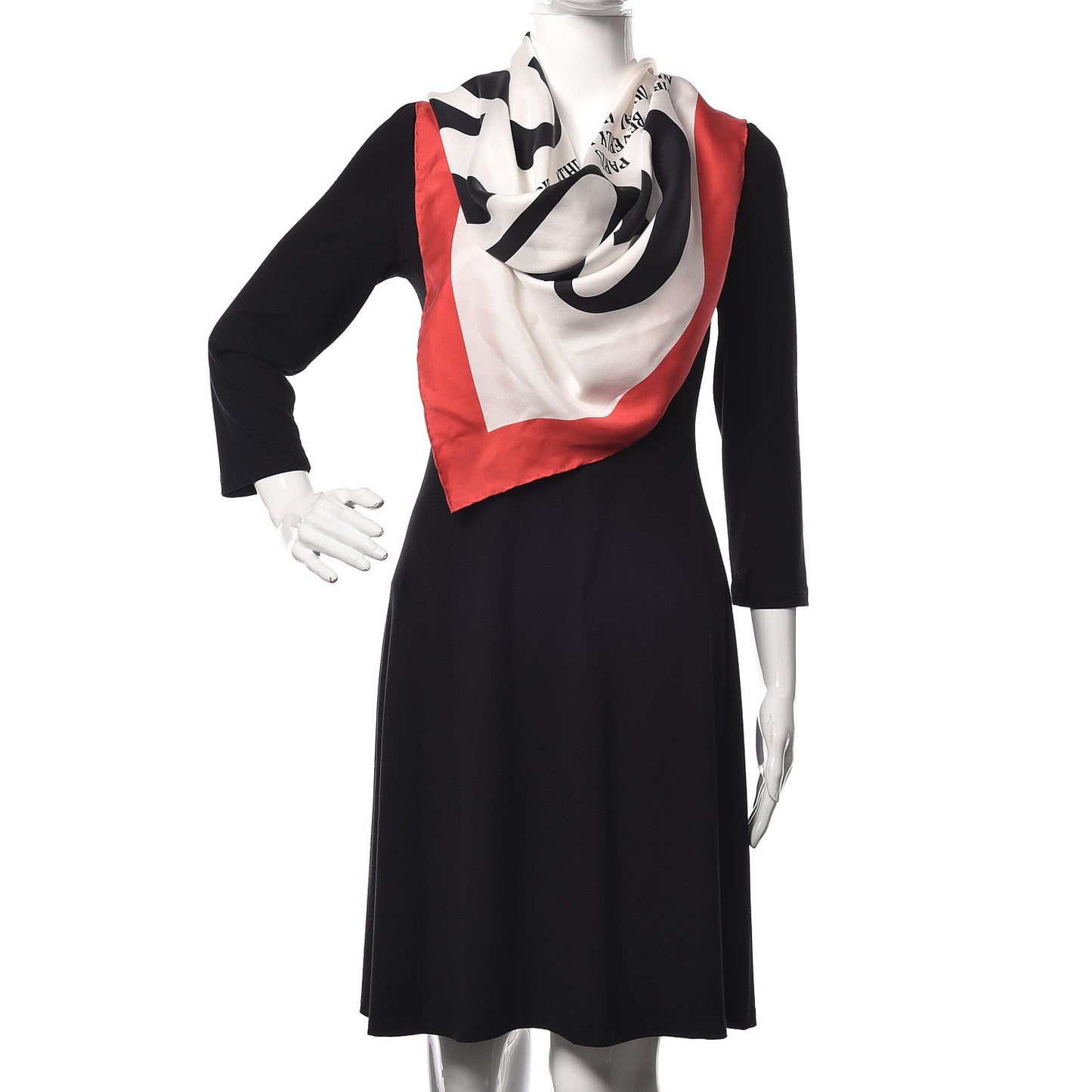 Silk Gucci World Square Scarf Ivory Red