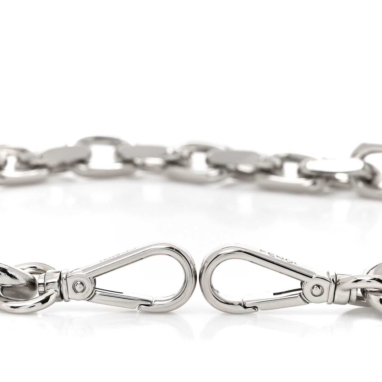 Metal Logo Strap You Silver