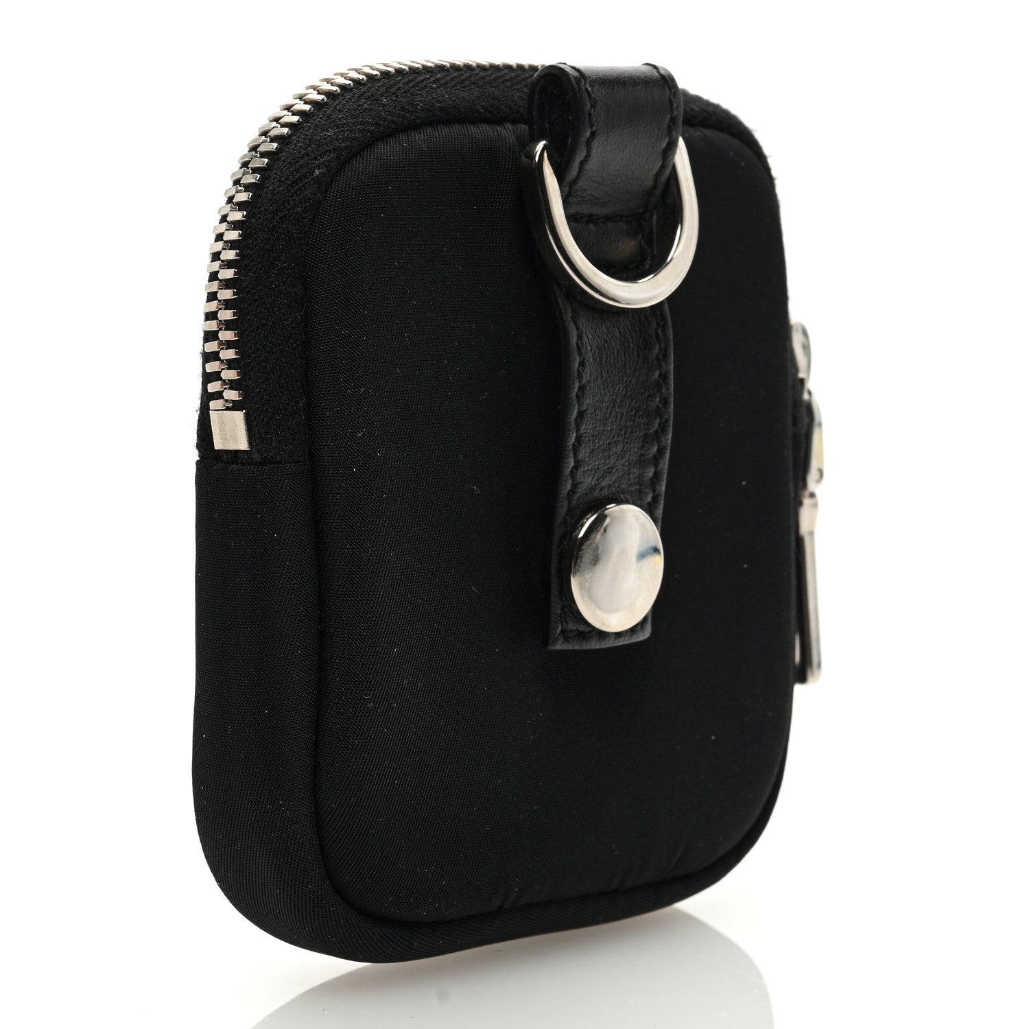 Prada Tessuto Nylon Mini Pouch Black 3 of 6