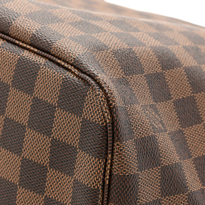 Louis Vuitton Damier Ebene Neo Neverfull MM Rose Ballerine 15 of 17