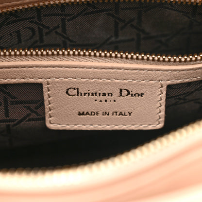 Christian Dior Lambskin Cannage Medium Lady Dior Rose Poudre 6 of 11