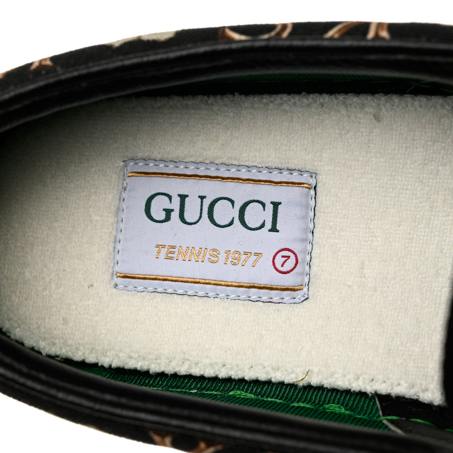 Gucci X KEN SCOTT Cotton Web Floral Mens 1977 Slip-On Sneakers 7 Multicolor 6 of 7