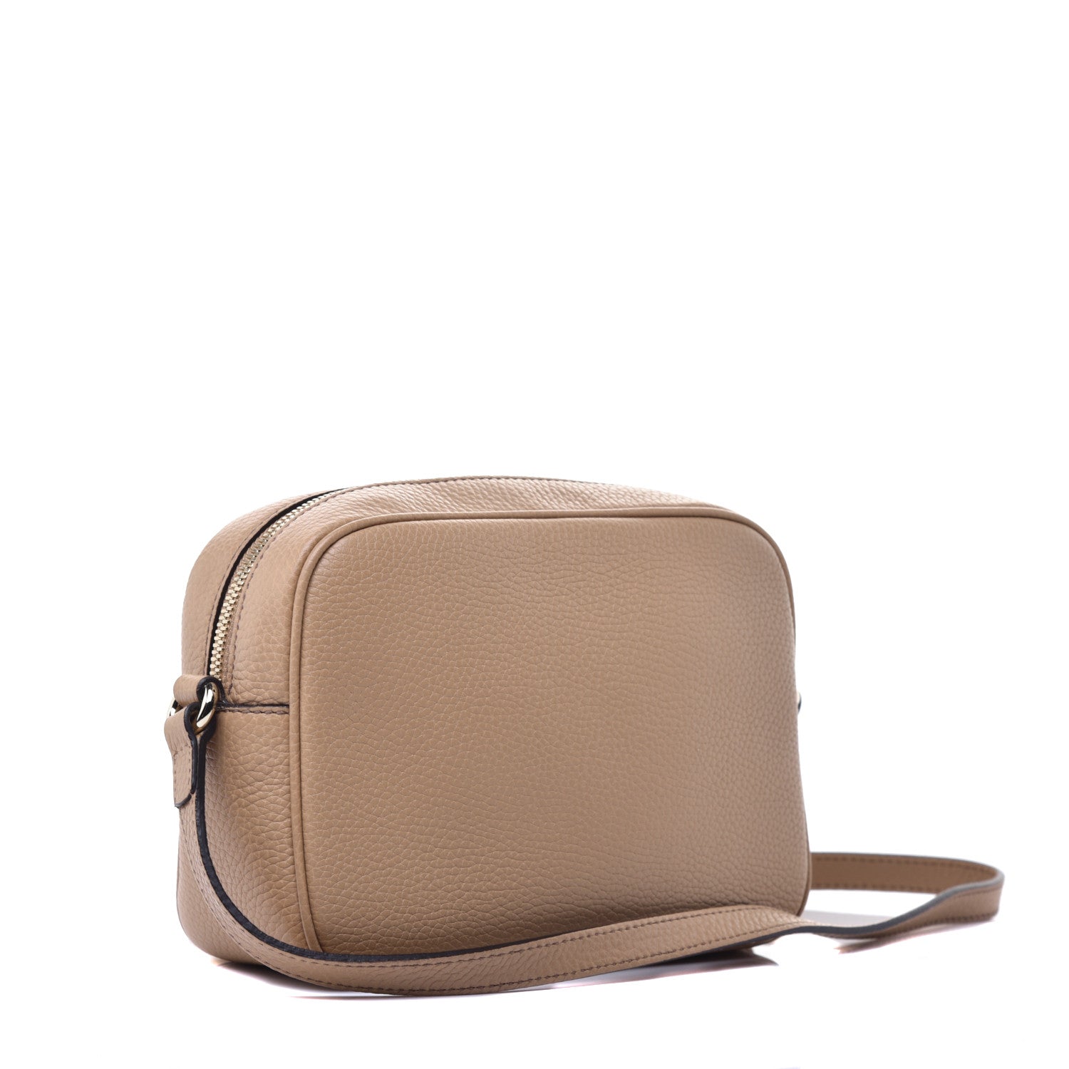 Gucci Pebbled Calfskin Small Soho Disco Bag Rose Beige 2 of 8