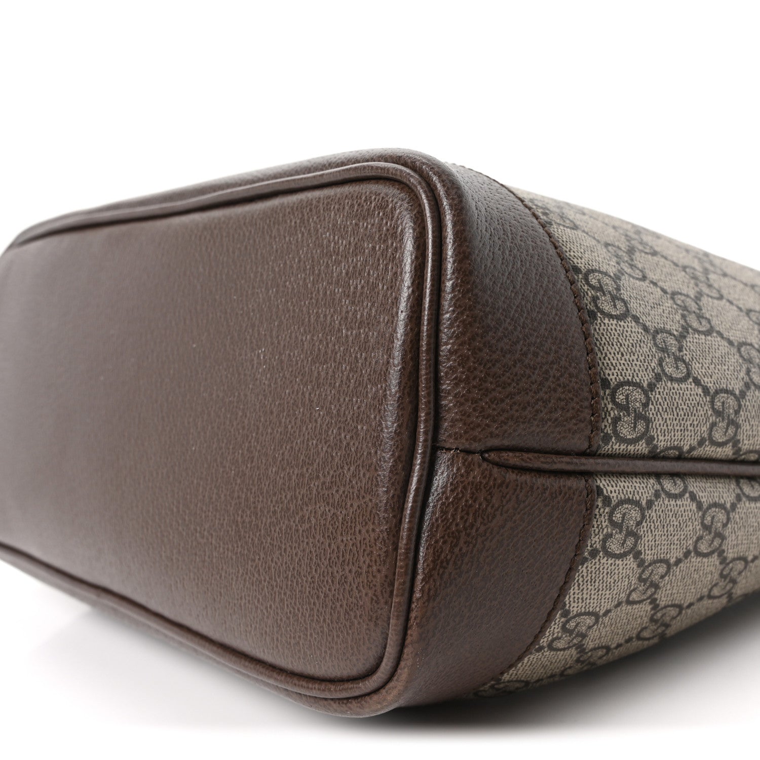 Gucci GG Supreme Monogram Textured Calfskin Small Ophidia Shoulder