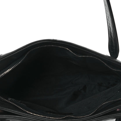 Chanel Lambskin CC Shoulder Bag Black 5 of 12