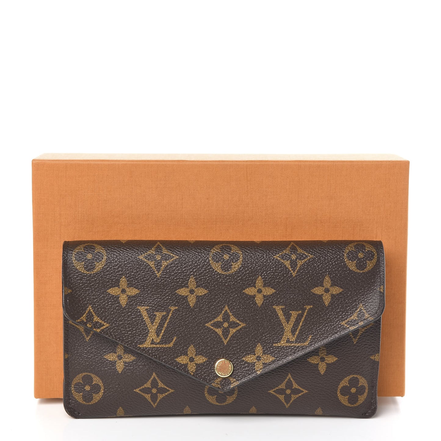 Monogram Jeanne Wallet Rose Ballerine