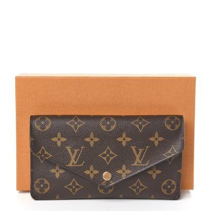 Louis Vuitton Monogram Jeanne Wallet Rose Ballerine 10 of 10