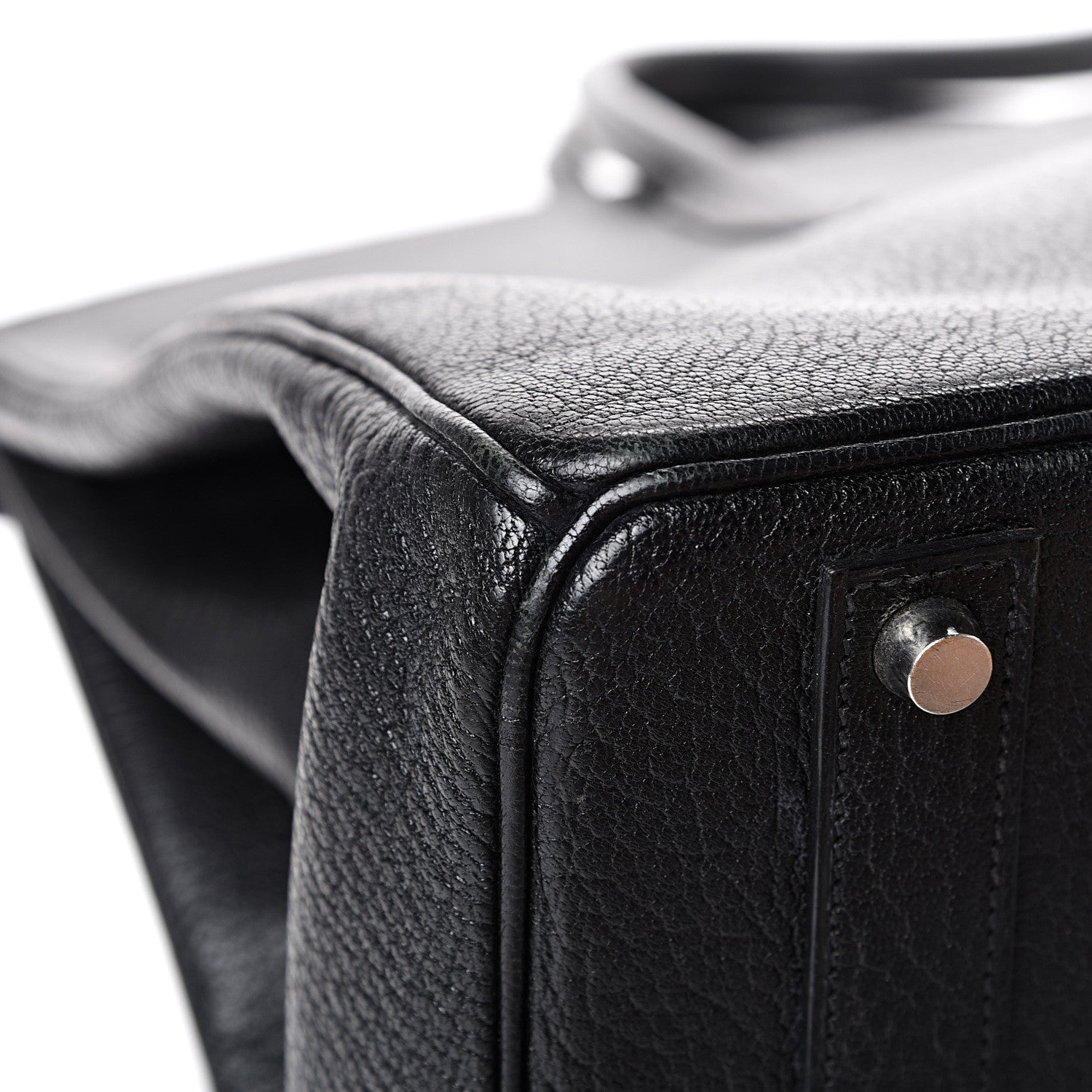 Hermes Chevre De Coromandel Birkin 40 Black 11 of 26