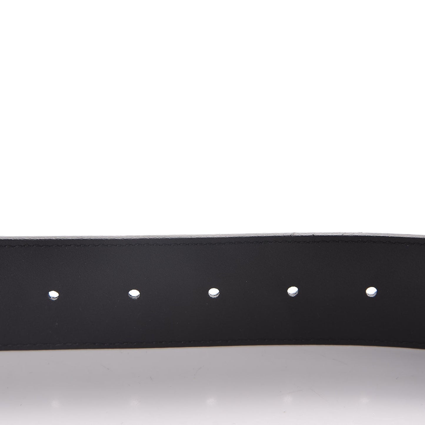 Textured Calfskin Double G 40mm Belt 85 34 Black