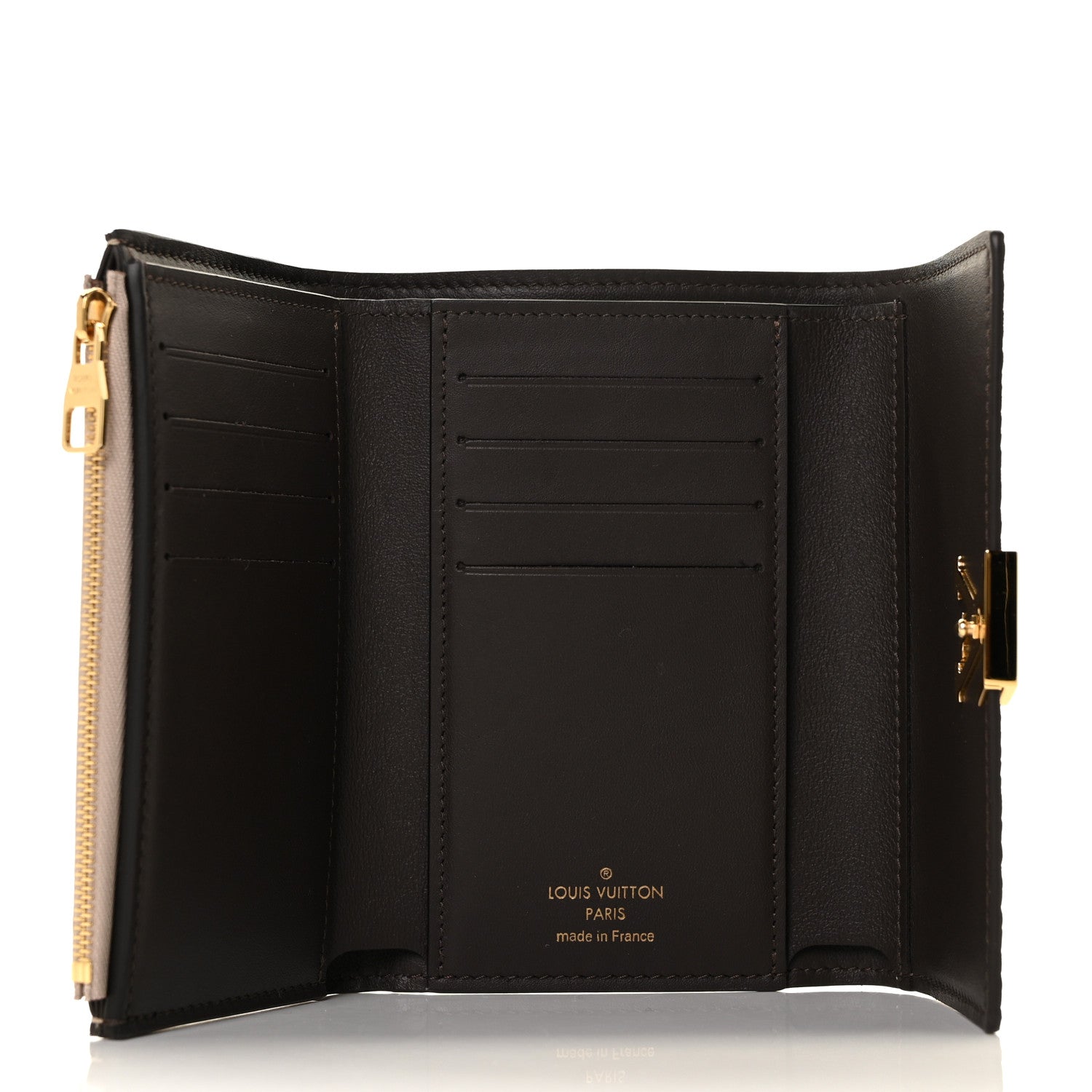 Louis Vuitton Taurillon Capucines Compact Wallet Galet 5 of 8