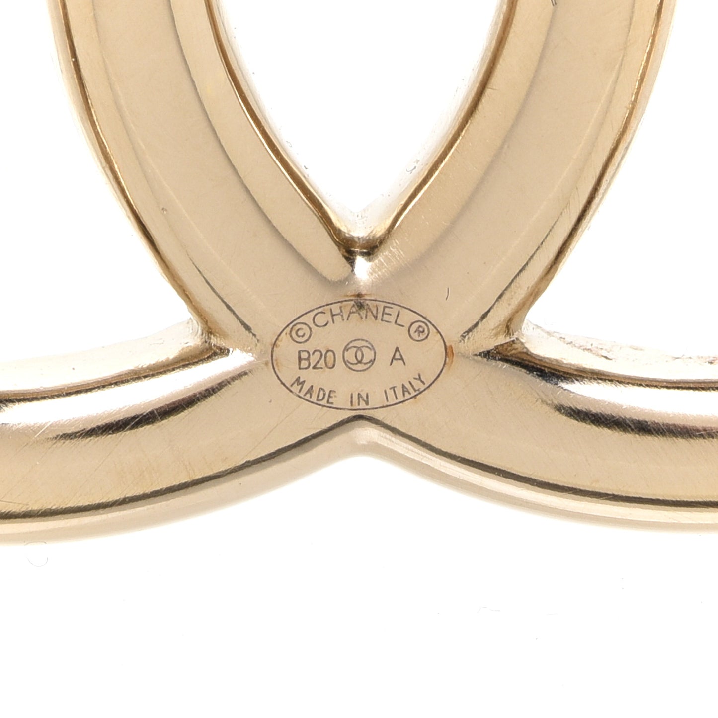 Baguette Crystal High Society CC Brooch Gold