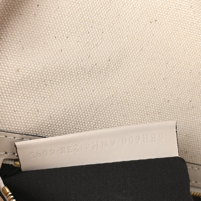 Fendi Canvas Vitello Seta FF Multicolor Embroidered Baguette Grezzo Multicolor Latte 7 of 10