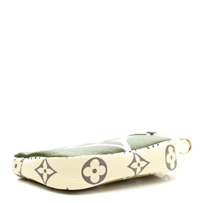 Louis Vuitton Monogram Giant Micro Pochette Accessories Kaki White 4 of 7