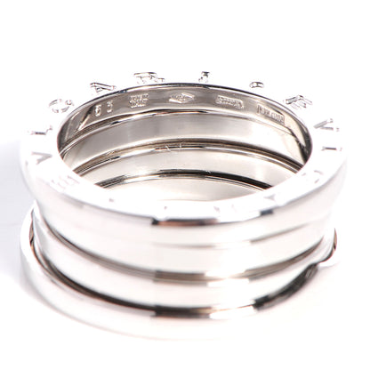 Bulgari 18K White Gold B.Zero1 Three-Band Ring 53 6.5 3 of 5