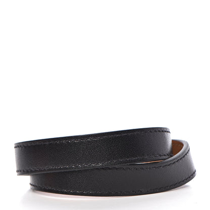 Hermes Box Kelly Double Tour Bracelet M Black 3 of 7