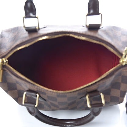 Louis Vuitton Damier Ebene Speedy Bandouliere 25 5 of 14