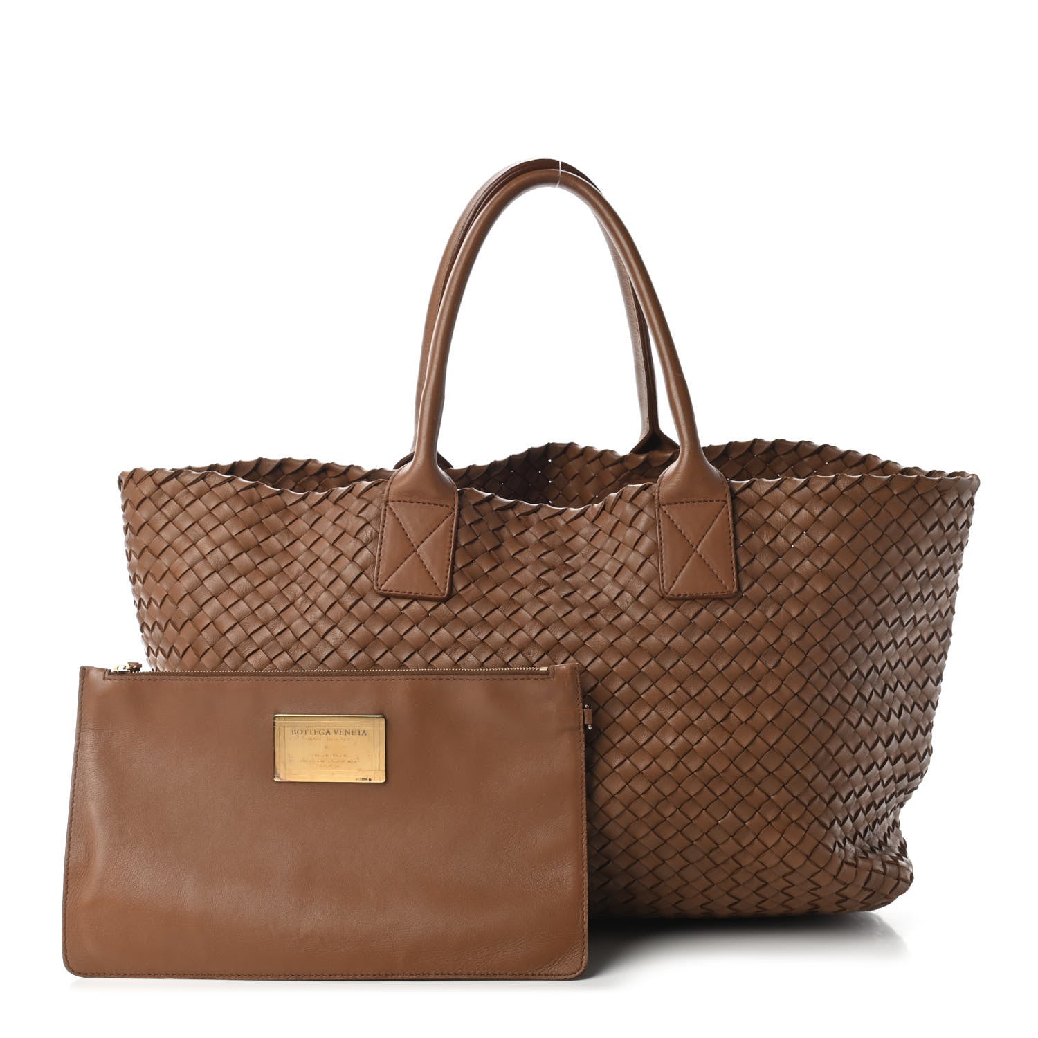 Bottega Veneta Nappa Intrecciato Medium Cabat Noce 1 of 9