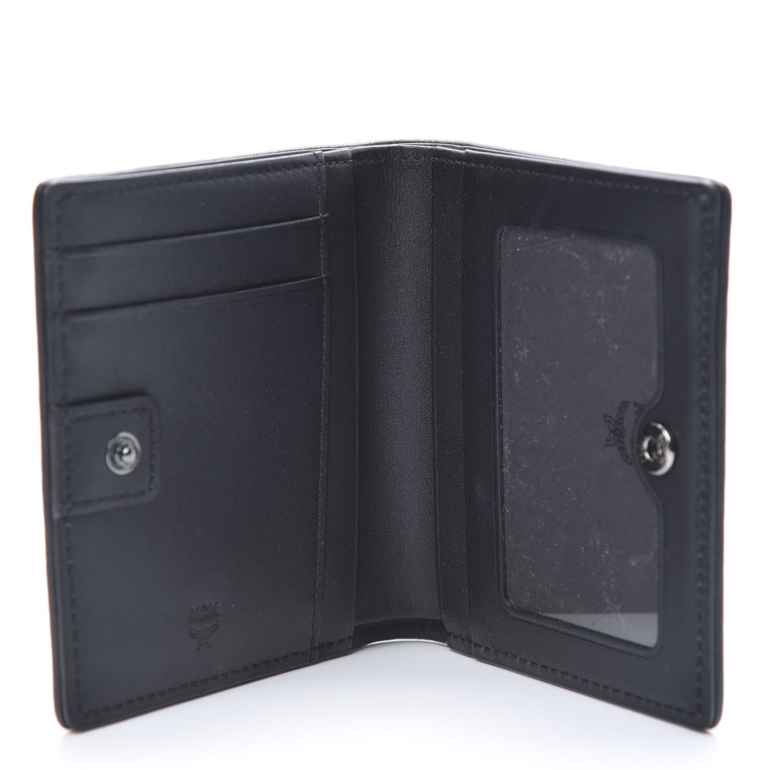 MCM Skyoptic Visetos ID Wallet Spectrum Diamond Black 5 of 8