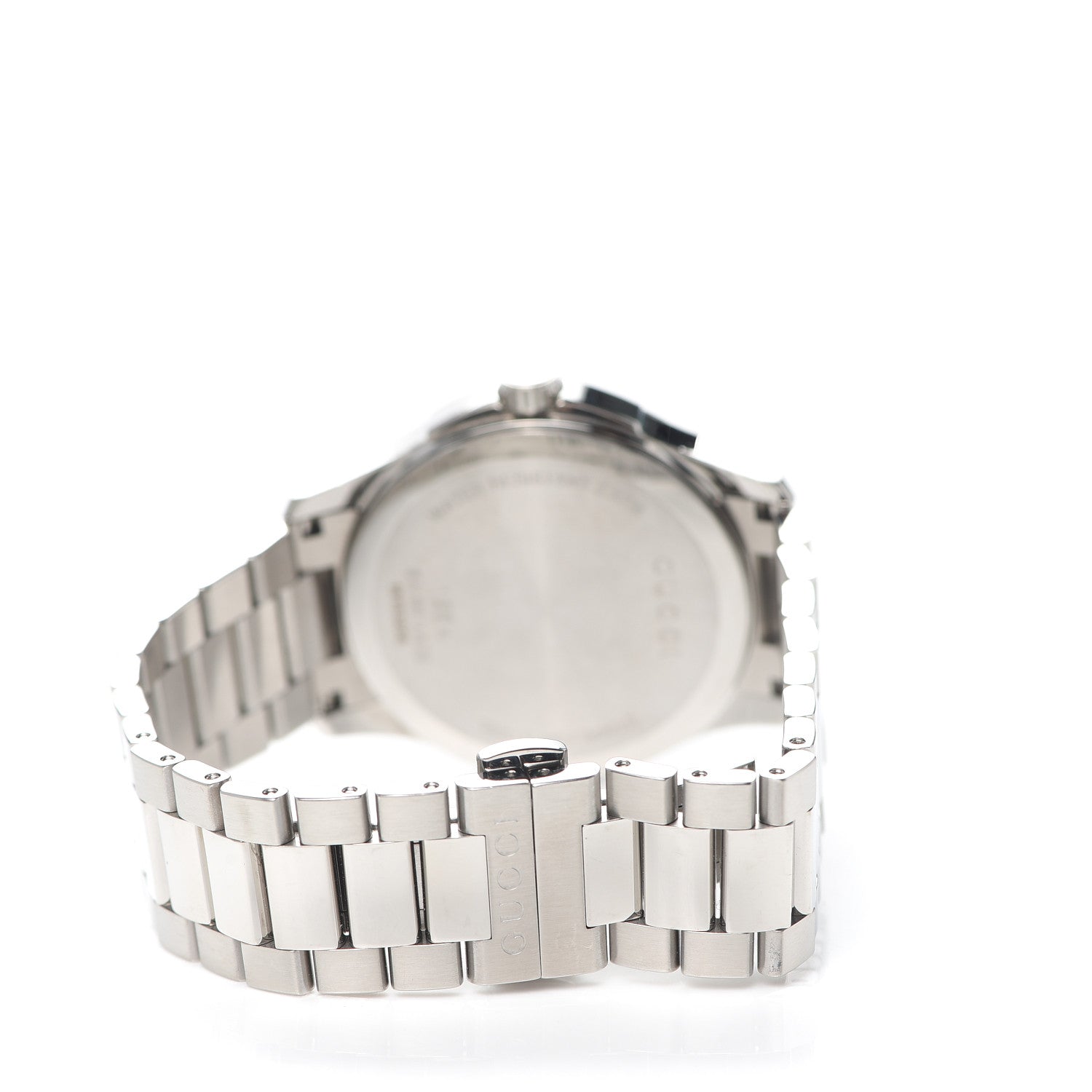 Gucci Stainless Steel Diamond Bezel Black Mother of Pearl 38mm G-Timeless Quartz Watch 3 of 6