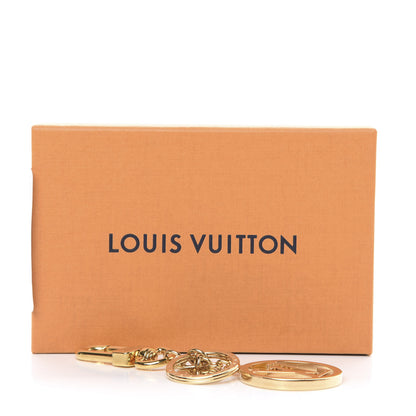 Louis Vuitton LV Circle Bag Charm Key Holder Gold 4 of 4