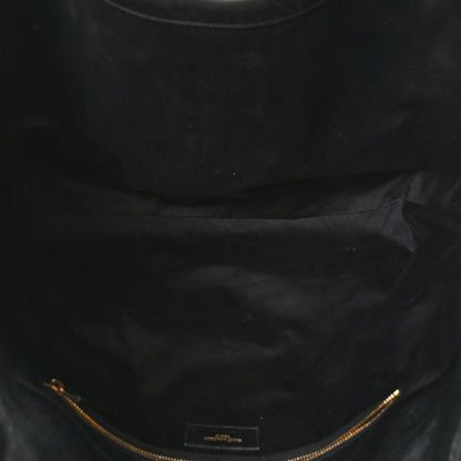 Saint Laurent Lambskin Quilted Maxi Icare Shopping Tote Black 6 of 11