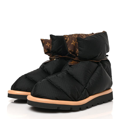 Louis Vuitton Nylon Monogram Pillow Comfort Ankle Boot 39 Black 3 of 6