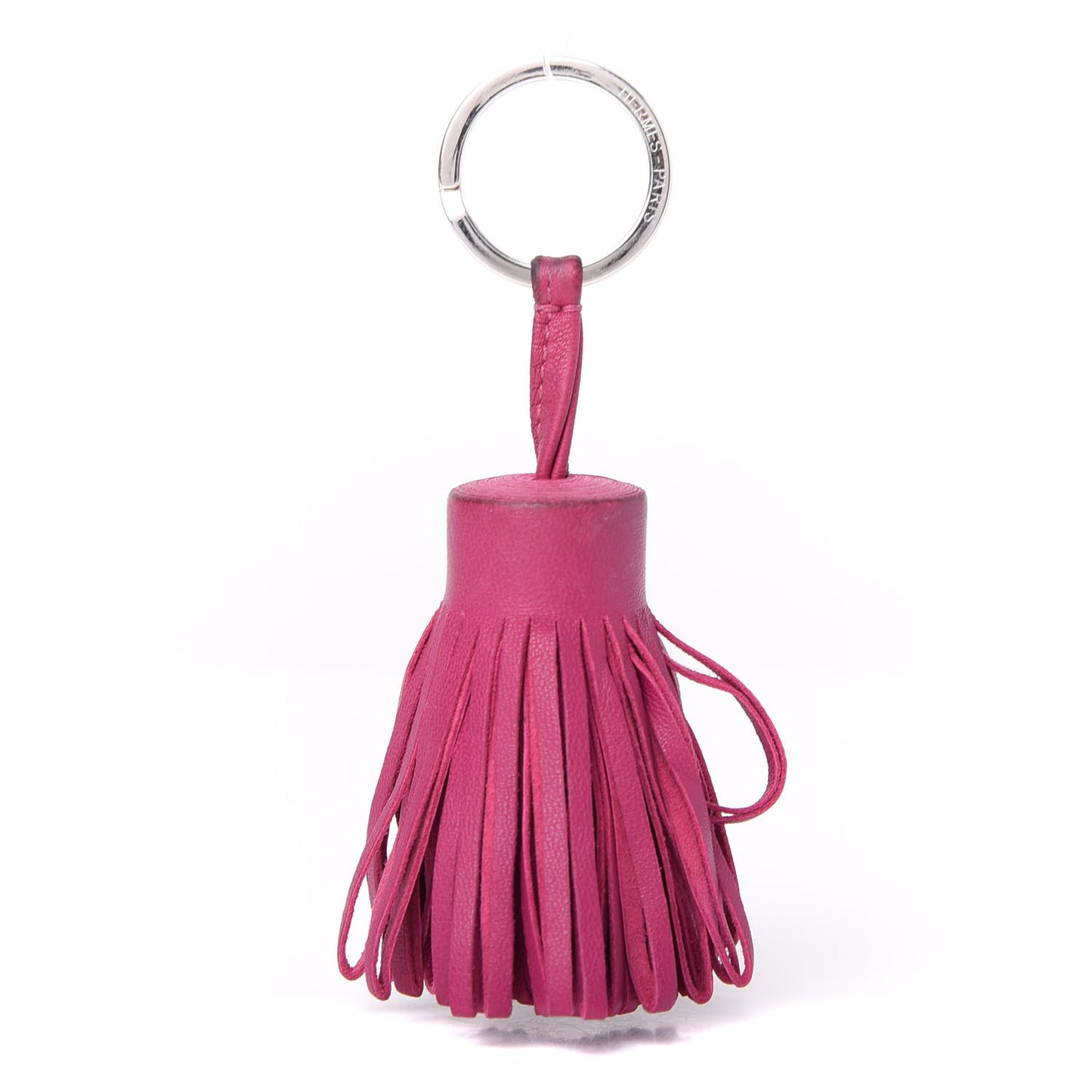 Lambskin Carmen Tassel Key Holder Rose Tyrien