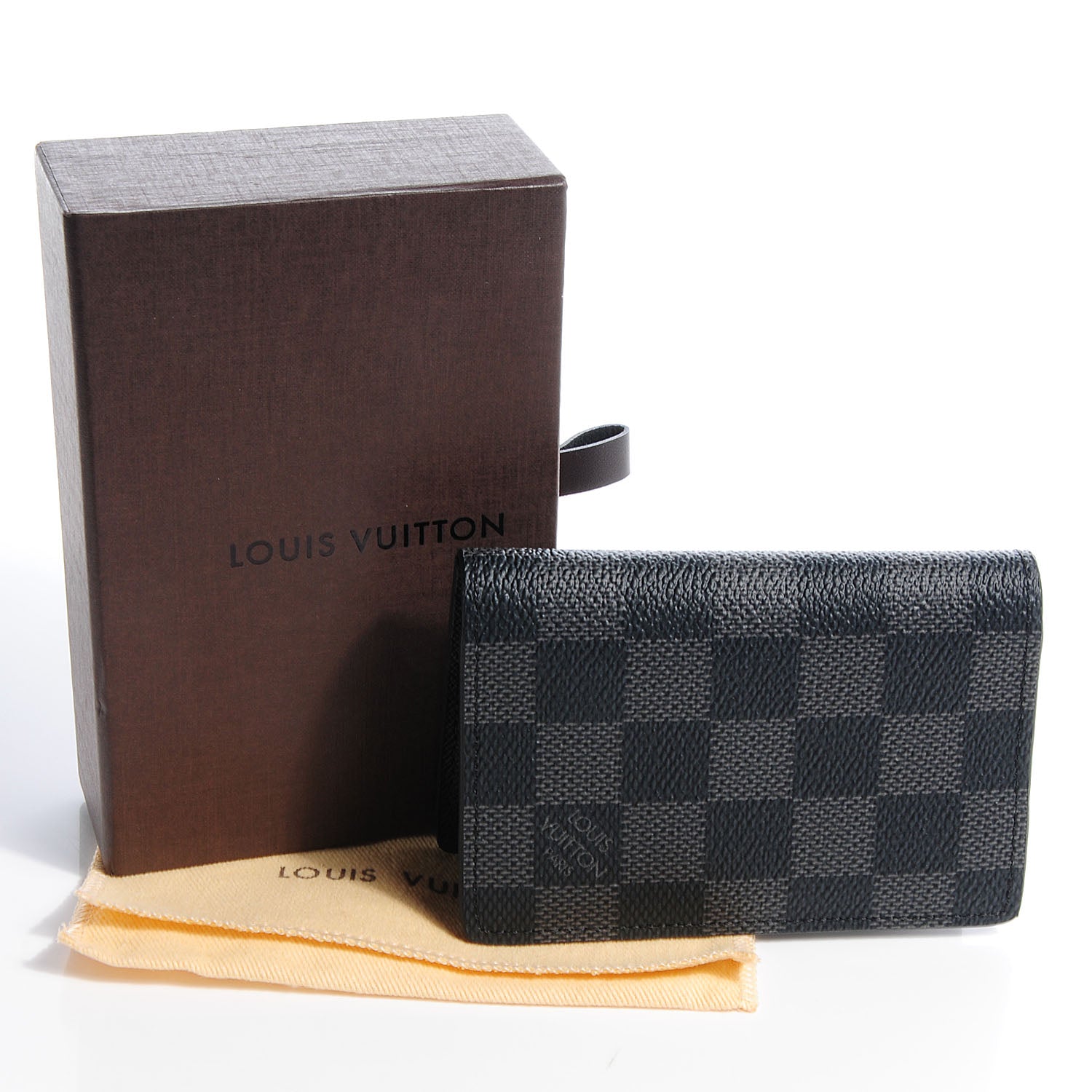 Louis Vuitton Damier Graphite Mens Pocket Organizer NM 5 of 8