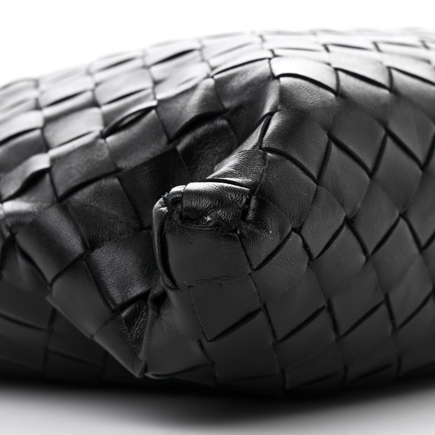 Bottega Veneta Calfskin Intrecciato Small Hop Black 9 of 12