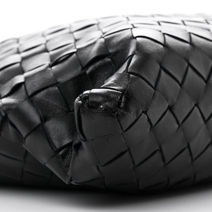 Bottega Veneta Calfskin Intrecciato Small Hop Black 9 of 12