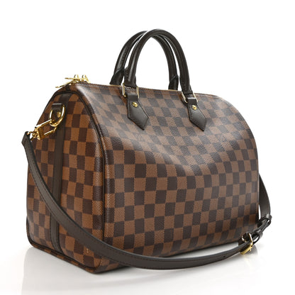 Louis Vuitton Damier Ebene Speedy Bandouliere 30 3 of 8