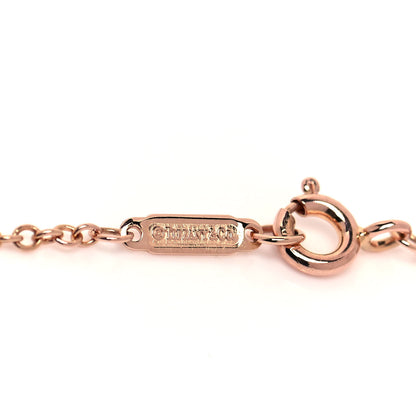 Tiffany 18K Rose Gold Diamond Atlas Bar Pierced Bracelet 4 of 5