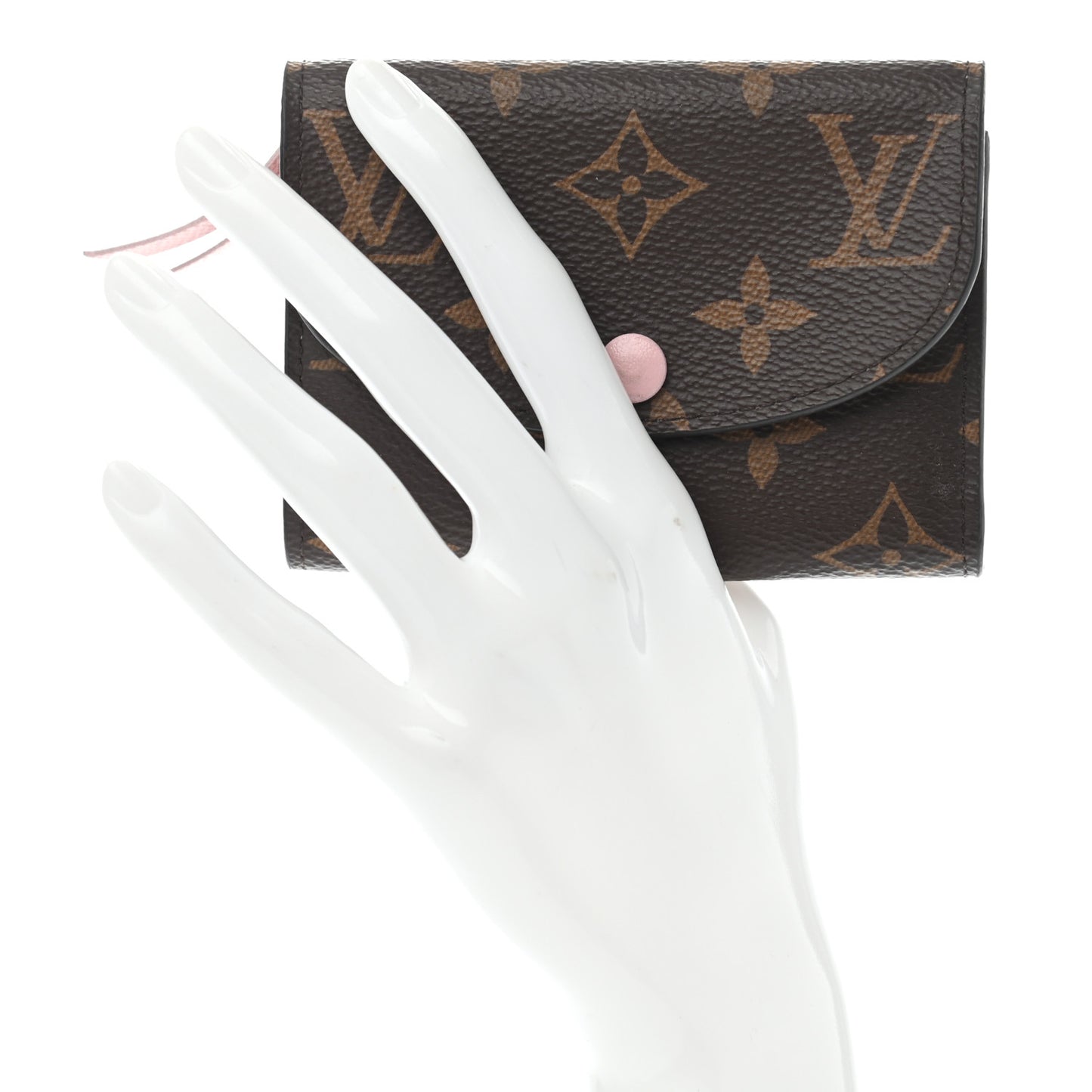 Monogram Rosalie Coin Purse Rose Ballerine