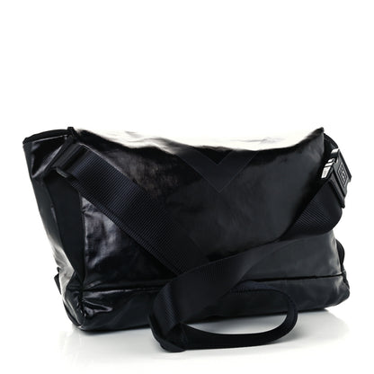 Chanel Coated Canvas Sport Messenger Black 2 of 8