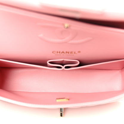 Chanel Caviar Quilted Medium Double Flap Light Pink 5 of 11