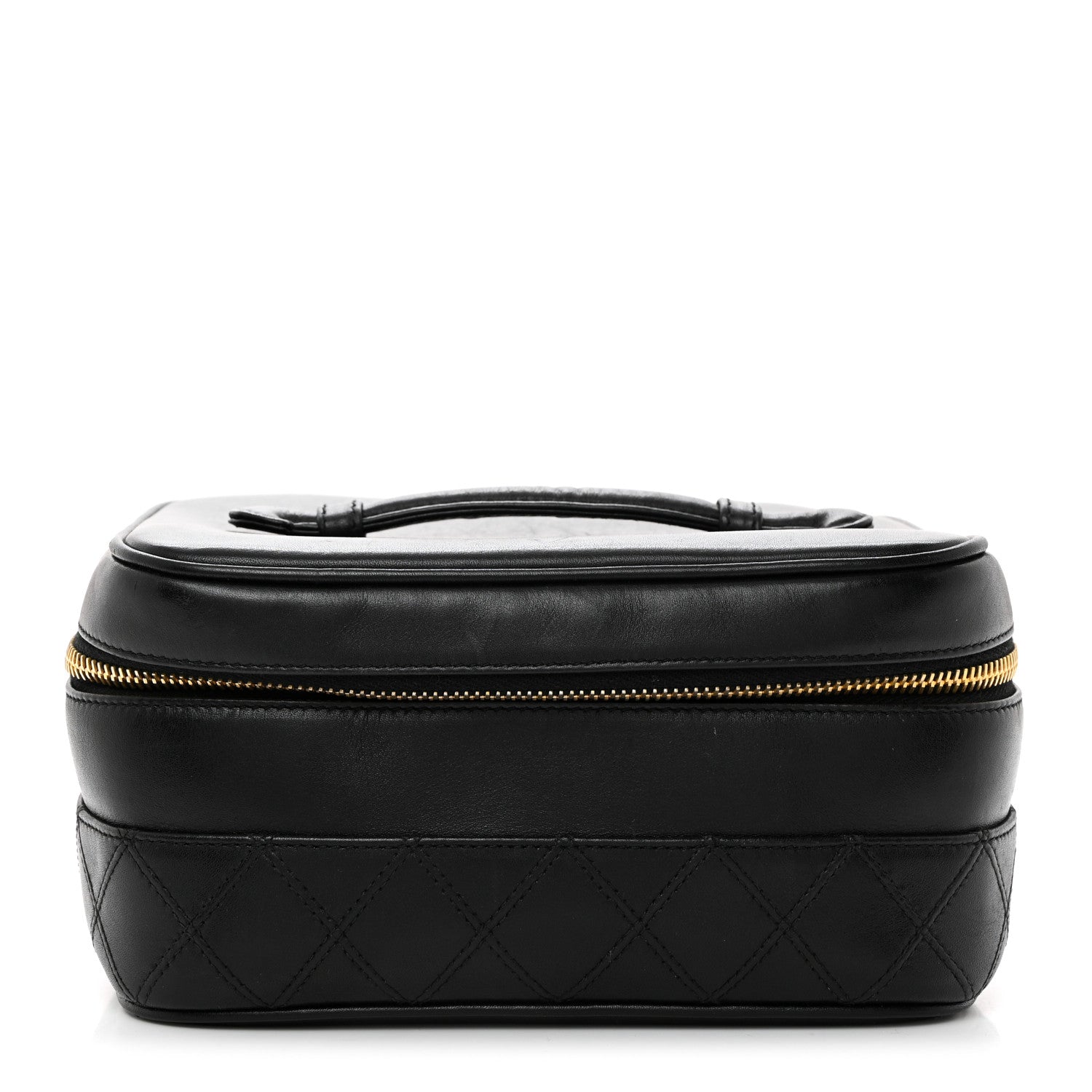 Chanel Lambskin Vanity Cosmetic Case Black 1 of 6